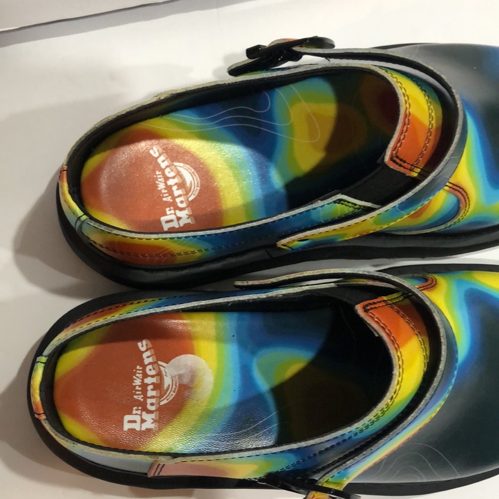 Doc Martens ISHAM GENIX THERMAL MAP LEATHER SLINGBACK MULE‎ mules size 11 men - Picture 3 of 10